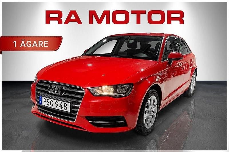 Röd Begagnad 2014 Audi A3 Sportback Halvkombi | 99 900 kr (Bra pris) - Bild 1/4