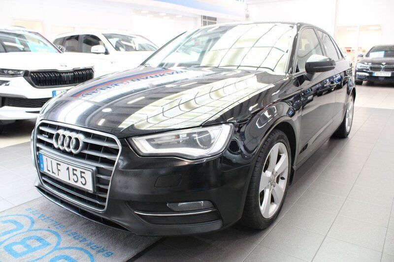 Svart Begagnad 2014 Audi A3 Sportback Halvkombi | 119 900 kr (Bra pris) - Bild 1/4