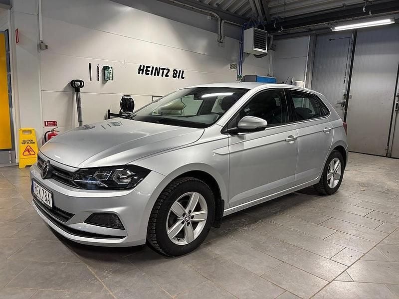 Silver Begagnad 2019 VW Polo Halvkombi | 159 500 kr (Marknadspris) - Bild 1/4