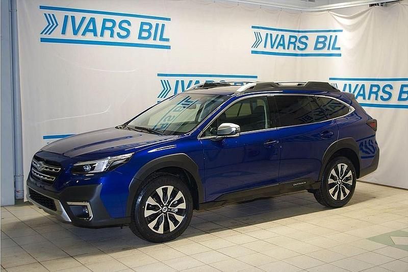 Blå Ny 2024 Subaru Outback SUV | 496 800 kr - Bild 1/4