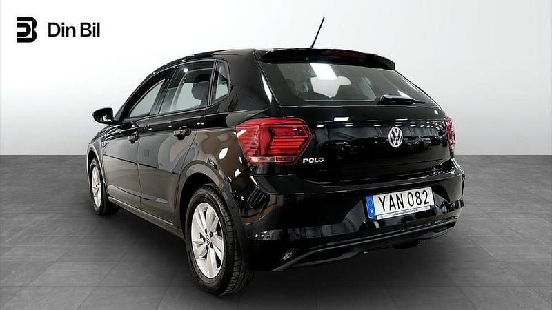 Begagnad VW Polo 95 HK (69 kW) 2018 Svart Halvkombi