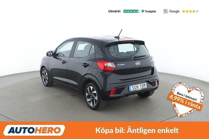 Begagnad Hyundai i10 Prime 68 HK (50 kW) 2023 Svart Halvkombi