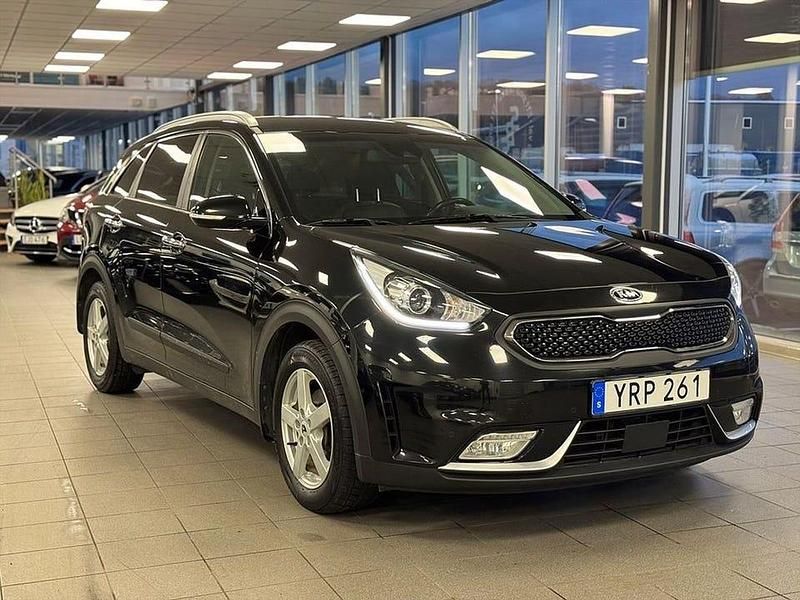 Svart Begagnad 2019 Kia Niro Advance SUV | 149 900 kr (Bra pris) - Bild 1/3