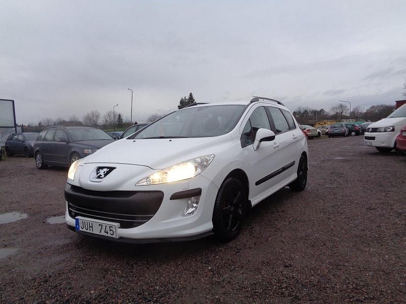 Vit Begagnad 2010 Peugeot 308 Kombi | 59 900 kr (Marknadspris) - Bild 1/4