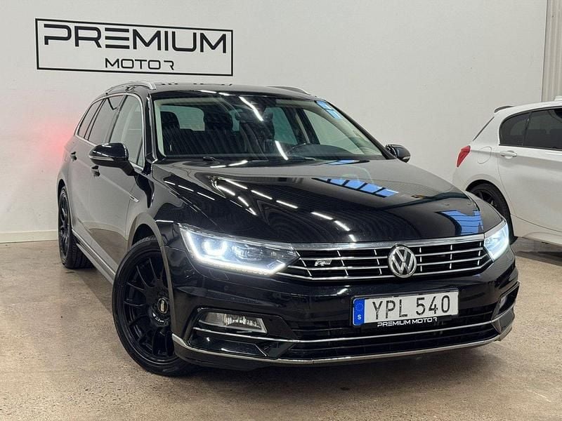Svart Begagnad 2017 VW Passat GTS Kombi | 229 900 kr (Lite dyr) - Bild 1/4