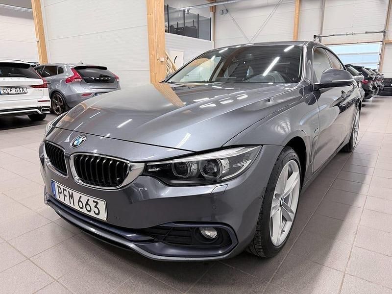 Begagnad BMW 420 Gran Coupé Sport Line 190 HK (139 kW) 2018 Grå Sportkupé
