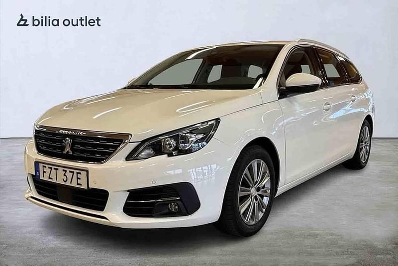 Vit Begagnad 2019 Peugeot 308 Kombi | 159 900 kr (Marknadspris) - Bild 1/1