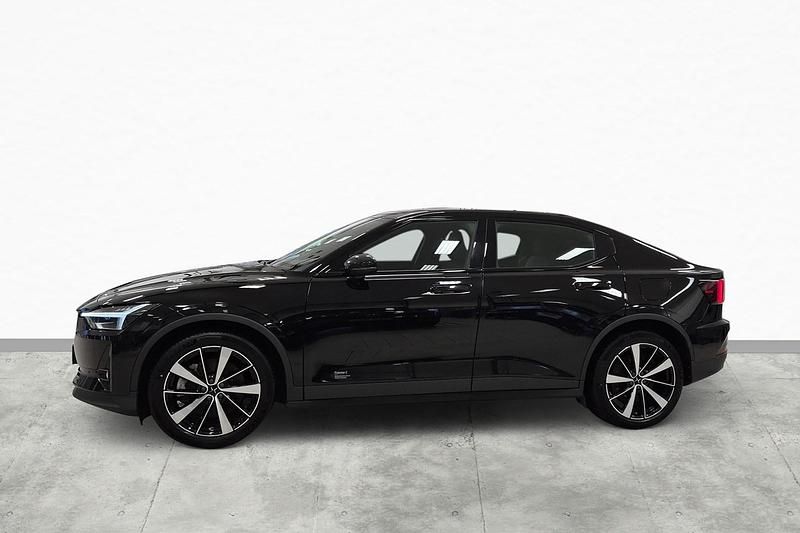 Svart Begagnad 2022 Polestar 2 Long Range Dual motor Sedan | 329 900 kr (Bra pris) - Bild 1/3