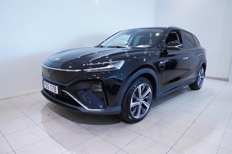 Svart Begagnad 2022 MG Marvel R Luxury SUV | 279 800 kr (Bra pris) - Bild 1/4