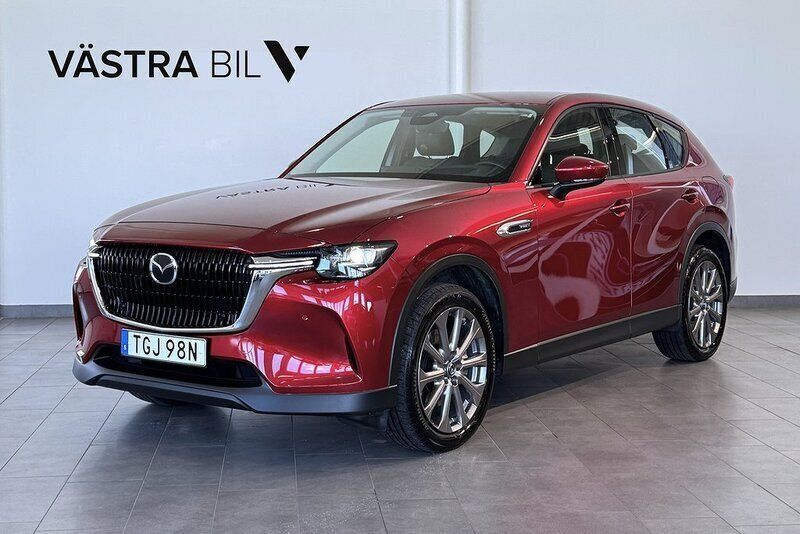 Röd Begagnad 2022 Mazda CX-60 Exclusive-Line SUV | 399 900 kr - Bild 1/4