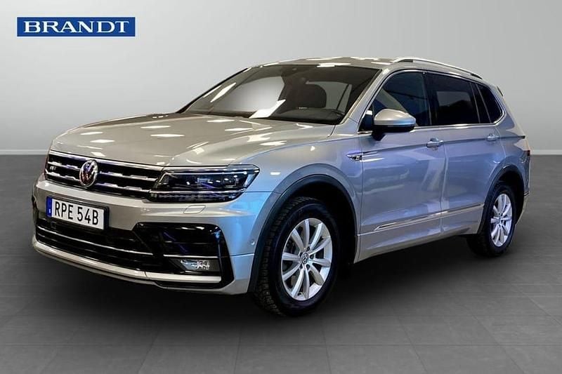 Begagnad VW Tiguan Allspace R-line 192 HK (141 kW) 2020 Silver SUV