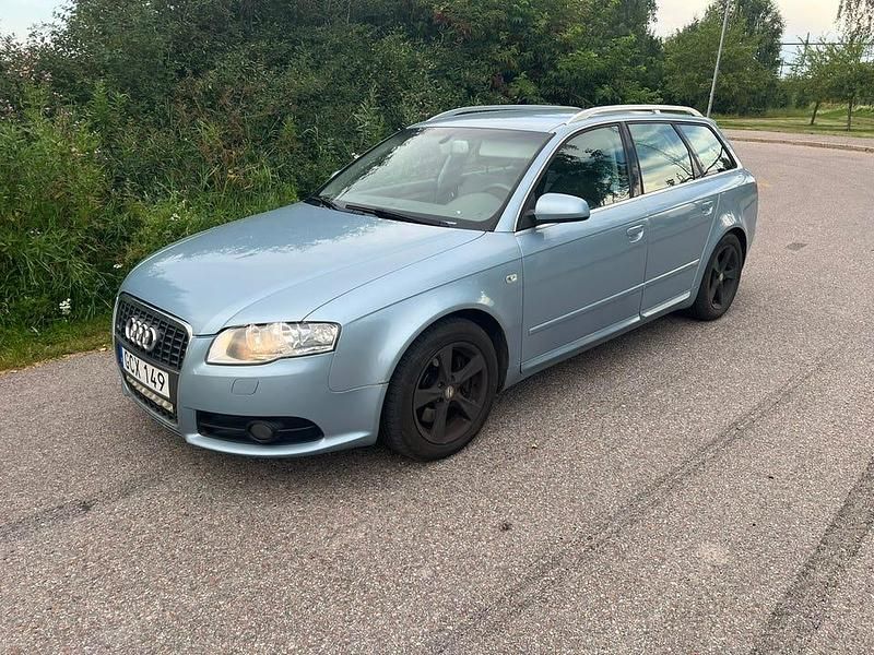 Begagnad Audi A4 S-Line 170 HK (125 kW) 2008 Ljusblå Kombi