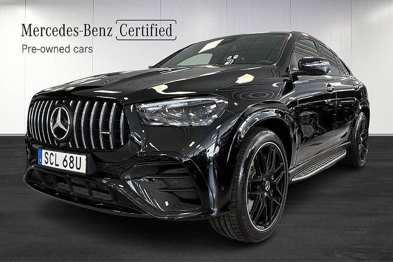 Begagnad Mercedes GLE53 AMG AMG 544 HK (400 kW) 2025 Svart Sportkupé