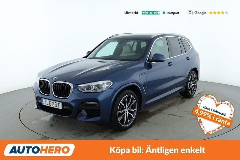 Begagnad BMW X3 M Sport 295 HK (216 kW) 2021 Blå SUV