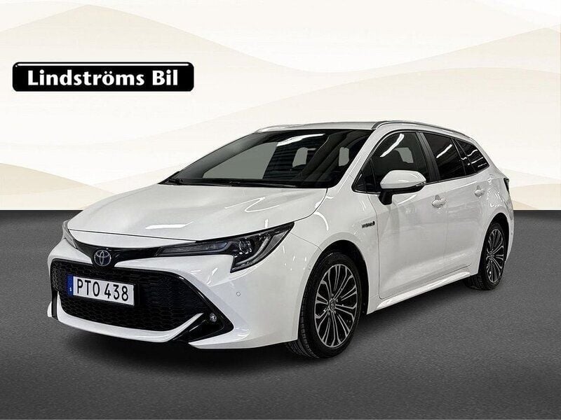 Vit Begagnad 2019 Toyota Corolla Style Kombi | 249 900 kr (Marknadspris) - Bild 1/3