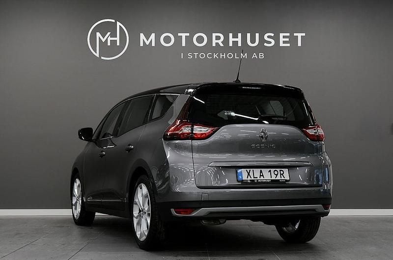 Begagnad Renault Grand Scénic IV 140 HK (102 kW) 2019 Silver Minibuss