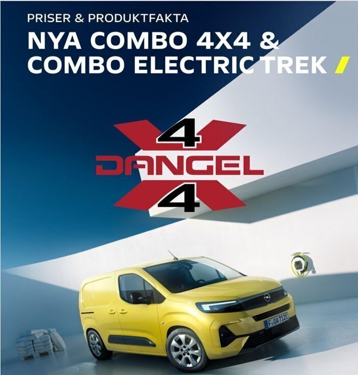 Ny 2025 Opel Combo Minibuss | 512 000 kr - Bild 1/1