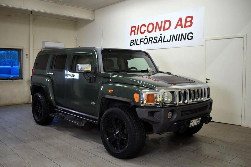 Grön Begagnad 2006 Hummer H3 SUV | 129 900 kr - Bild 1/4