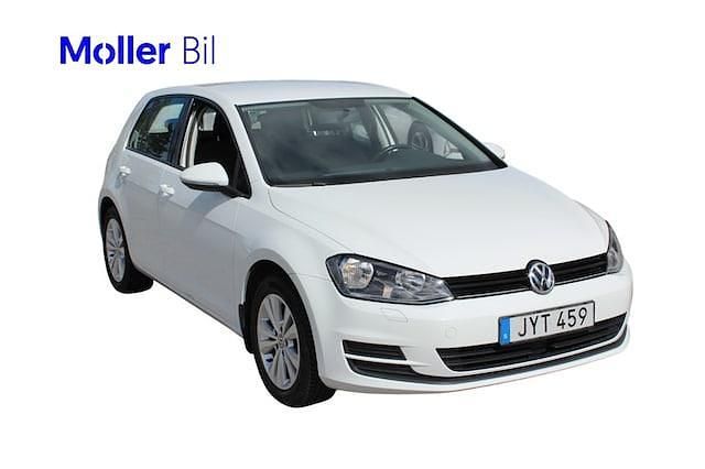Vit (pure white) Begagnad 2016 VW Golf VII Sedan | 149 000 kr (Marknadspris) - Bild 1/4