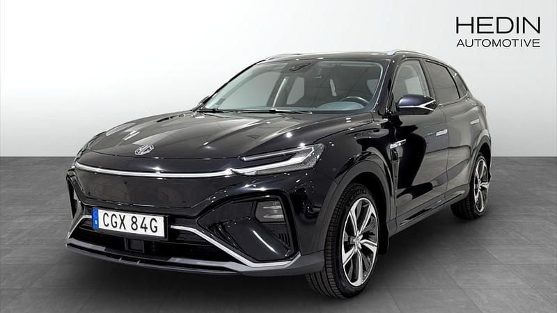 Svart (black) Begagnad 2022 MG Marvel R Performance SUV | 269 900 kr (Superpris) - Bild 1/4
