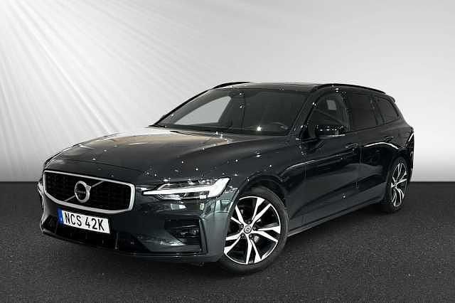 Grå Begagnad 2019 Volvo V60 R-Design Kombi | 289 900 kr (Lite dyr) - Bild 1/4