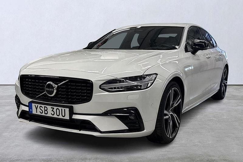 Vit Begagnad 2021 Volvo S90 R-Design Sedan | 409 900 kr (Marknadspris) - Bild 1/4
