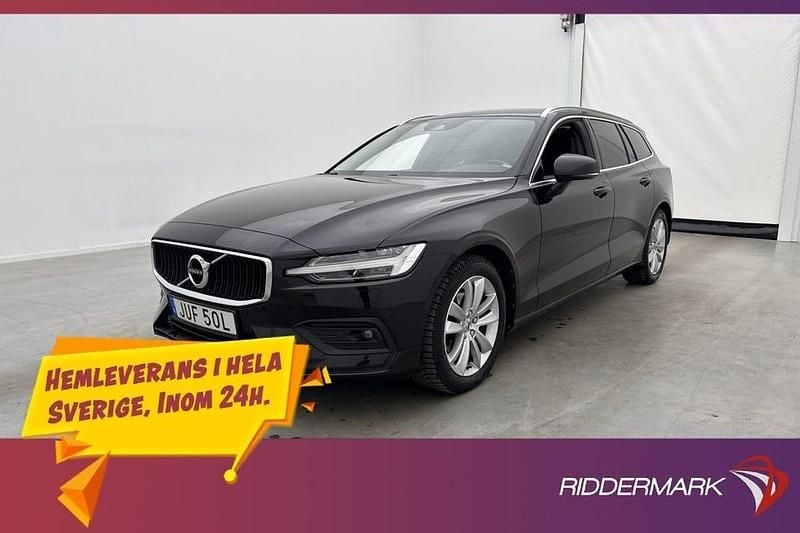 Svart Begagnad 2019 Volvo V60 Momentum Kombi | 259 800 kr (Bra pris) - Bild 1/3