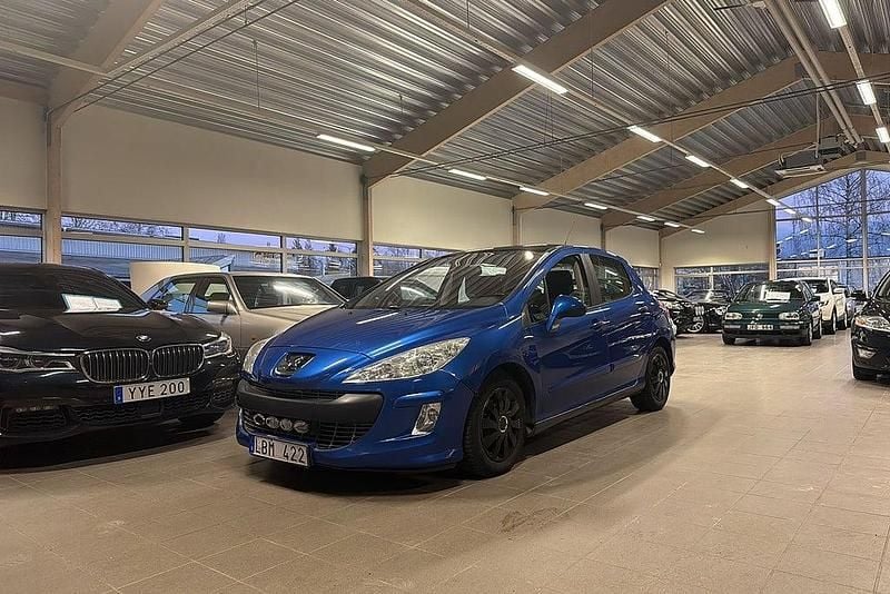 Blå Begagnad 2010 Peugeot 308 Halvkombi | 22 900 kr (Superpris) - Bild 1/4
