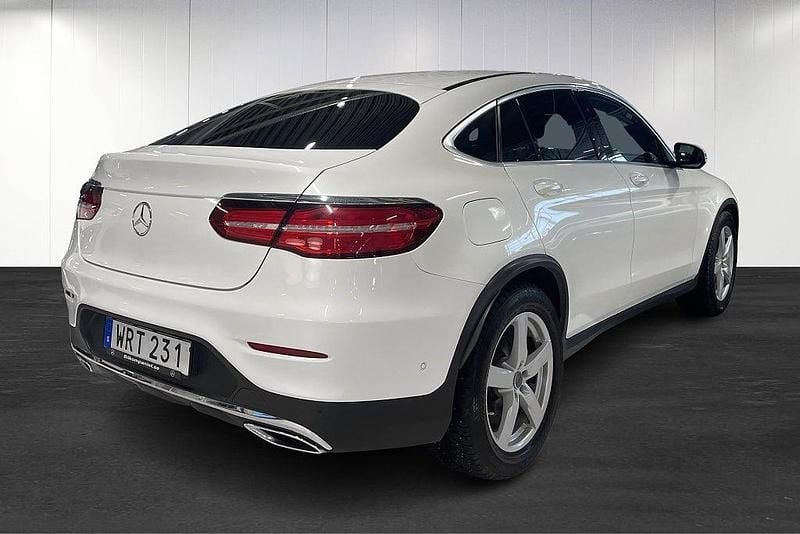 Begagnad Mercedes GLC350 2017 Vit Sportkupé