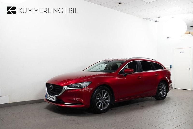 Röd Begagnad 2018 Mazda 6 Vision Kombi | 169 900 kr (Marknadspris) - Bild 1/4