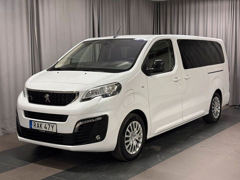 Vit Begagnad 2023 Peugeot e-Traveller Business-Line Minibuss | 469 900 kr - Bild 1/4