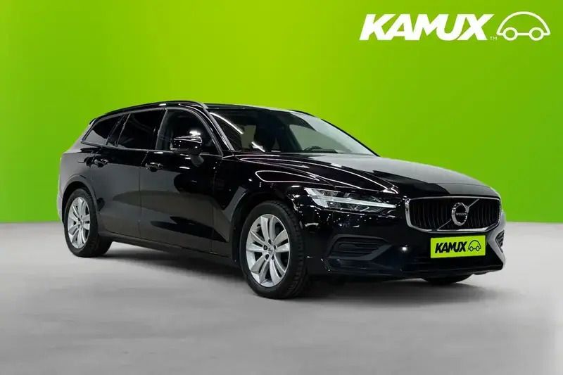 Svart Begagnad 2020 Volvo V60 Momentum Kombi | 259 700 kr (Marknadspris) - Bild 1/4