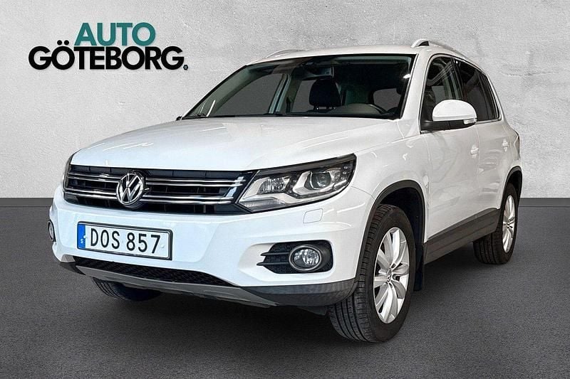 Vit Begagnad 2014 VW Tiguan Style SUV | 99 900 kr (Superpris) - Bild 1/3
