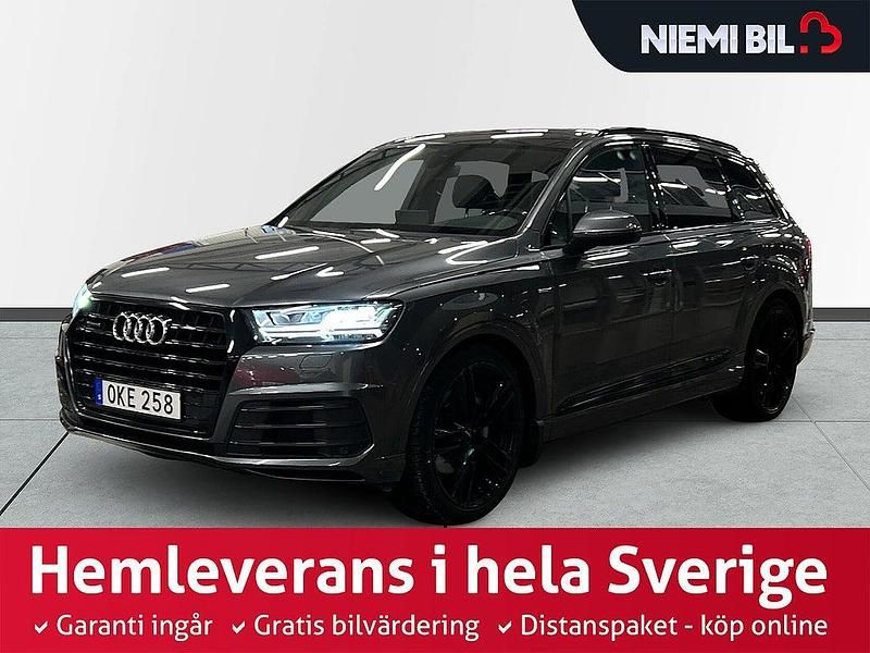 Begagnad Audi Q7 S-Line 272 HK (200 kW) 2016 Grå SUV