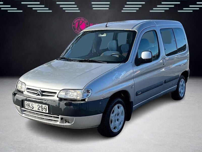 Ljusgrå Begagnad 2000 Citroën Berlingo Minibuss | 14 900 kr (Dyr) - Bild 1/4
