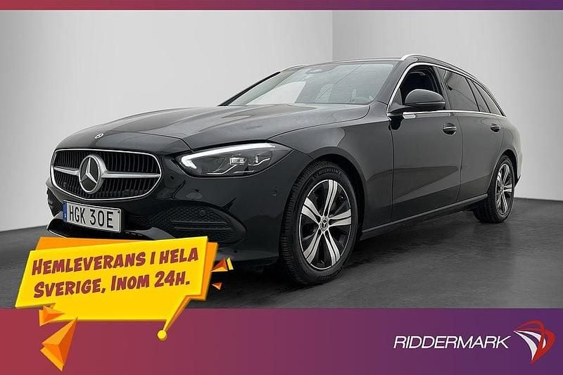 Svart Begagnad 2023 Mercedes C220 | 389 800 kr (Superpris) - Bild 1/3