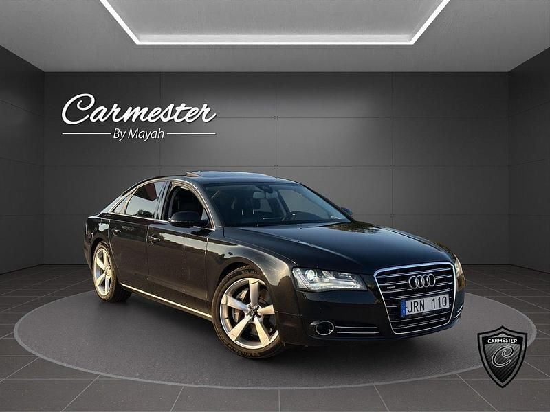 Svart Begagnad 2010 Audi A8 Sedan | 199 990 kr - Bild 1/4