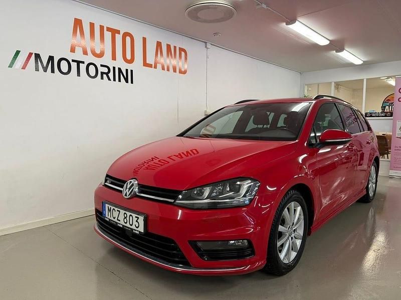 Begagnad VW Golf VII GT 150 HK (110 kW) 2016 Röd Kombi