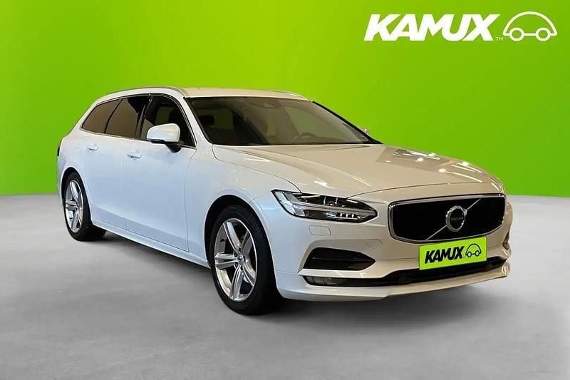 Vit Begagnad 2019 Volvo V90 Momentum Kombi | 258 800 kr (Marknadspris) - Bild 1/4