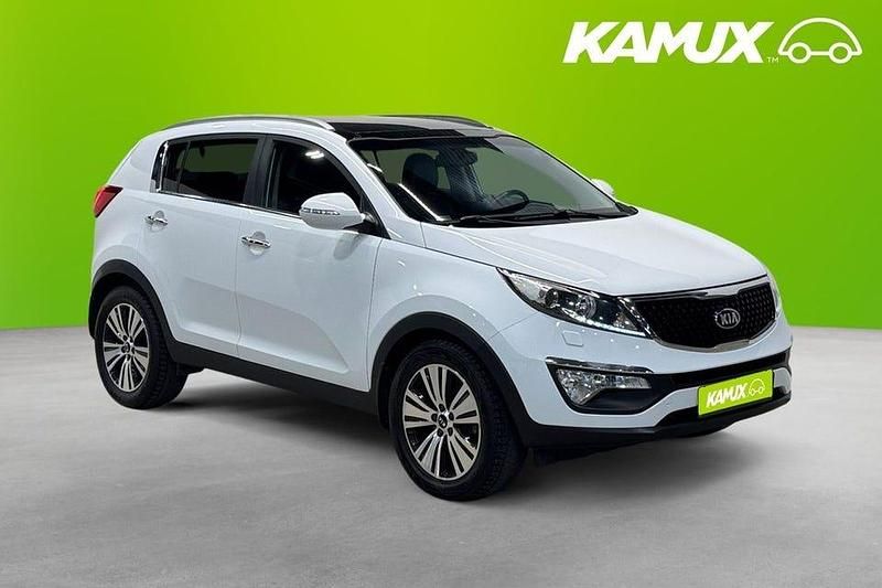 Vit Begagnad 2014 Kia Sportage SUV | 99 800 kr (Marknadspris) - Bild 1/4