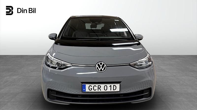 Begagnad VW ID.3 Pro 150 kW (204 HK) 2023 Grå Halvkombi