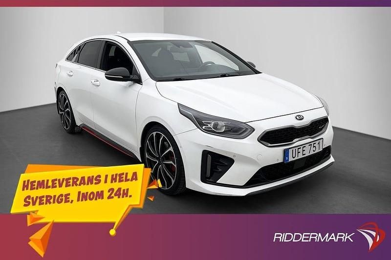 Begagnad Kia ProCeed GT GT 204 HK (150 kW) 2019 Vit Halvkombi