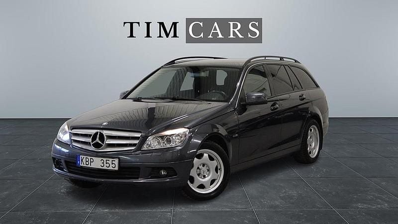 Mörkgrå Begagnad 2009 Mercedes C180 Kombi | 52 999 kr (Marknadspris) - Bild 1/4