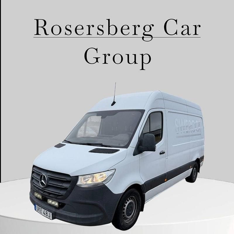 Vit Begagnad 2020 Mercedes Sprinter Van | 239 875 kr (Superpris) - Bild 1/4