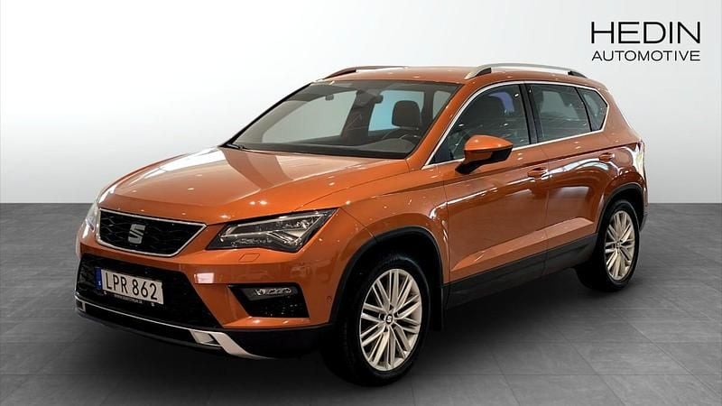 Orange Begagnad 2018 Seat Ateca XCELLENCE SUV | 179 900 kr (Bra pris) - Bild 1/4