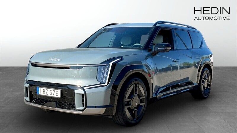 Grön (green) Begagnad 2025 Kia EV9 GT-Line SUV | 799 900 kr - Bild 1/4