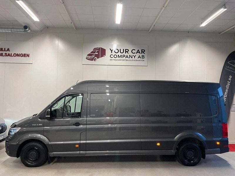 Grå Begagnad 2018 MAN TGE Van | 347 500 kr - Bild 1/4
