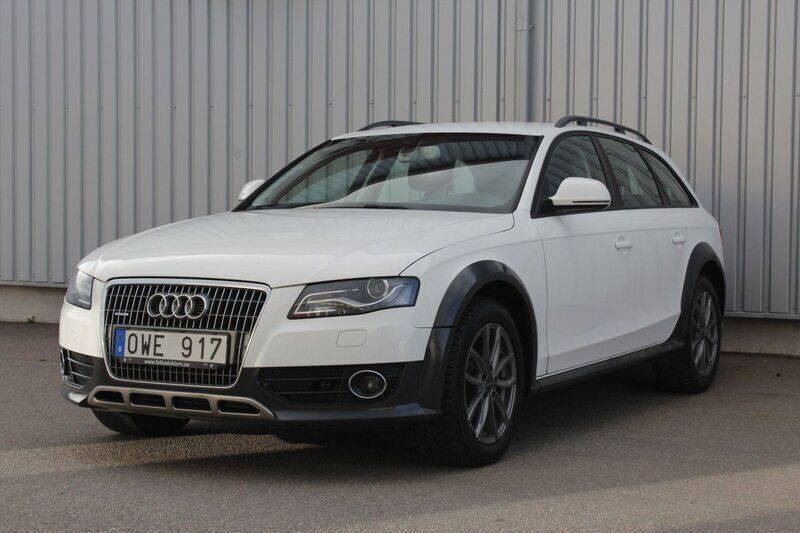 Vit Begagnad 2009 Audi A4 Allroad Kombi | 79 900 kr (Bra pris) - Bild 1/4