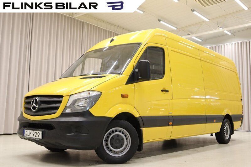 Gul Begagnad 2018 Mercedes Sprinter Van | 199 900 kr (Marknadspris) - Bild 1/4