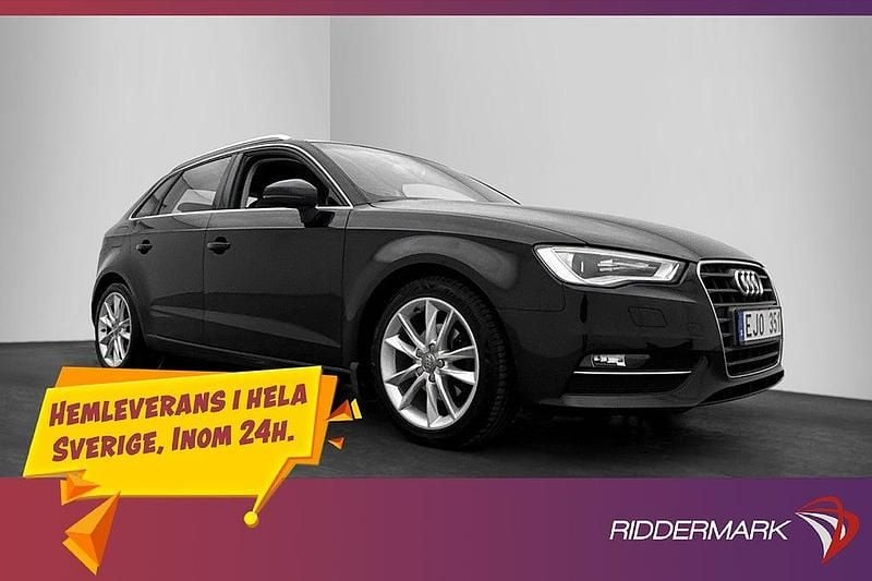 Begagnad Audi A3 Ambition 2013 Svart